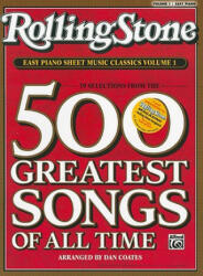 Rolling Stone Easy Piano Sheet Music Classics - Dan Coates (ISBN: 9780739052365)