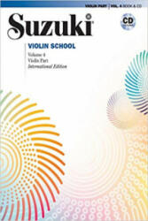 Suzuki Violin School 4 + CD - DR. SHINICHI SUZUKI (ISBN: 9780739054642)