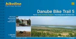 5. Danube Bike Trail kerékpáros atlasz Esterbauer 1: 100 000 Duna kerékpáros térkép (ISBN: 9783850002837)