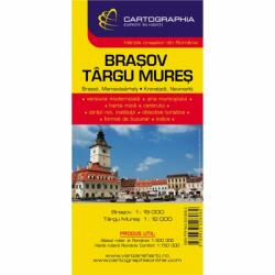 Hartă rutieră Brașov-Târgu Mureș (ISBN: 9789633528082)
