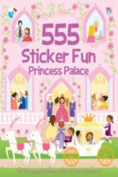 555 Sticker Fun - Princess Palace Activity Book - Susan Mayes (2014)