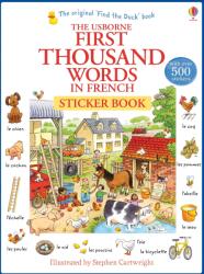 First Thousand Words in French Sticker Book - Heather Amery (2014)