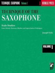 Technique of the Saxophone (ISBN: 9780793554096)
