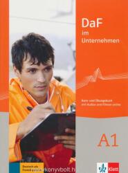 DaF im Unternehmen A1, Kurs- und Übungsbuch mit Audios und Filmen - Andreea Farmache, Regine Grosser, Claudia Hanke (ISBN: 9783126764407)
