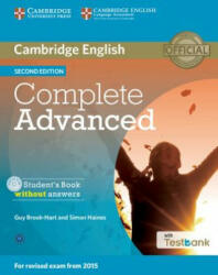 Complete Advanced Student's Book without Answers with CD-ROM with Testbank - Guy Brook Hart (2015)