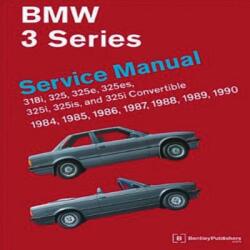 BMW 3 Series Service Manual 1984-1990 (ISBN: 9780837616476)