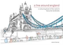 Line Around England - A colouring book of the nation's favourite landmarks (2015)