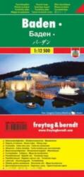 Baden térkép Freytag & Berndt 1: 12 500 (ISBN: 9783707909111)