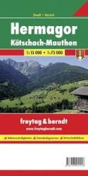 Hermagor térkép Freytag & Berndt 1: 15 000 (ISBN: 9783707910018)