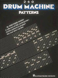 260 Drum Machine Patterns - Rene-Pierre Bardet (ISBN: 9780881888874)