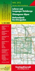 WK 393 Lofer - Leogang - Steinberge - Berchtesgarden turistatérkép 1: 50 000 (ISBN: 9783707915570)