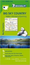 172. Big Sky Country térkép Michelin 1: 1267 200 (ISBN: 9782067190801)