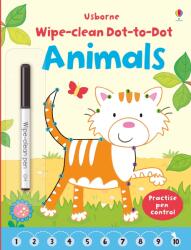 WIPE-CLEAN DOT-TO-DOT ANIMALS (ISBN: 9781409587521)