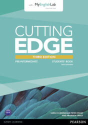 Cutting Edge 3rd Edition Pre-Intermediate Students´ Book w/ DVD & MyEnglishLab Pack (2014)