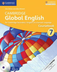 Cambridge Global English Stage 7 Coursebook with Audio CD - Chris Barker, Libby Mitchell (2014)
