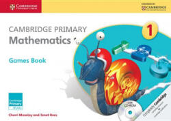 Cambridge Primary Mathematics Stage 1 Games Book with CD-ROM - Cherri Moseley, Janet Rees (2014)