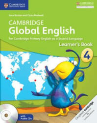 Cambridge Global English Stage 4 Learner's Book with Audio CD - Jane Boylan, Claire Medwell (2014)