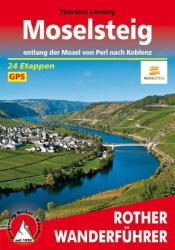 Moselsteig - Entlang der Mosel von Perl nach Koblenz túrakalauz Bergverlag Rother német RO 4433 (ISBN: 9783763344338)
