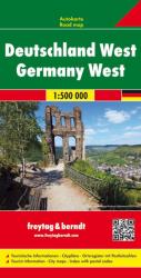 AK 0223 Nyugat-Németország térkép Freytag 1: 500 000 2015 (ISBN: 9783707915822)