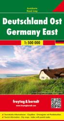 AK 0222 Kelet-Németország térkép Freytag 1: 500 000 2015 (ISBN: 9783707915815)