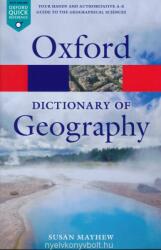 A Dictionary of Geography (ISBN: 9780199680856)
