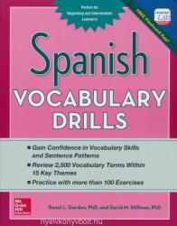 Spanish Vocabulary Drills - Ronni Gordon (ISBN: 9780071805001)