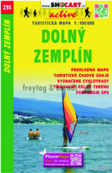 SC 235. Dolný Zemplín turista térkép Shocart 1: 100 000 (ISBN: 9788072246014)