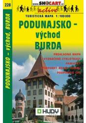 SC 228. Podunajsko - východ, Burda turista térkép Shocart 1: 100 000 (ISBN: 9788072245949)