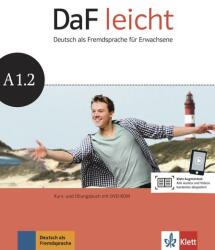 DaF leicht A1.2 Kurs/Arbeitsbuch + DVD-Rom (2014)