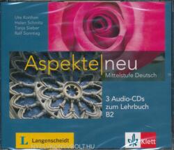 Aspekte neu B2, 3 Audio-CDs zum Lehrbuch. Mittelstufe Deutsch - Ute Koithan (2015)