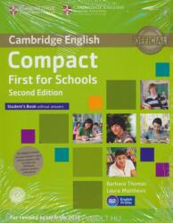 Compact First for Schools Student's Pack (Student's Book without Answers with CD (ISBN: 9781107415584)
