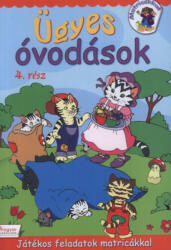 Ügyes óvodások 4. /Játékos feladatok matricákkal (ISBN: 9789639812932)