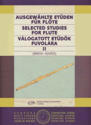 Válogatott etűdök fuvolára 2 (ISBN: 9790080085929)