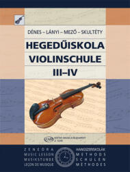 Hegedűiskola 3-4 (ISBN: 9790080052457)