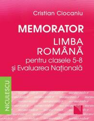 Memorator. Limba română pentru clasele 5-8 și Evaluarea Națională (ISBN: 9789737489180)
