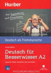Deutsch fur Besserwisser A2 Buch mit mp3-CD - Anneli Billina (ISBN: 9783190174997)