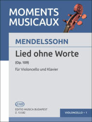 LIED OHNE WORTE OP. 109 FÜR VIOLONCELLO UND KLAVIER (ISBN: 9786300177857)