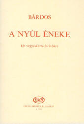 A NYÚL ÉNEKE KÉT VEGYESKARRA ÉS ÜTőKRE (ISBN: 9786400222266)