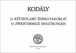 33 KÉTSZÓLAMÚ ÉNEKGYAKORLAT (ISBN: 9786600157993)