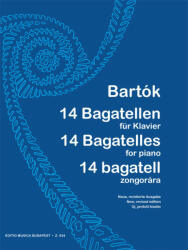 14 BAGATELL ZONGORÁRA ÚJ, JAVÍTOTT KIADÁS (ISBN: 9786300161092)