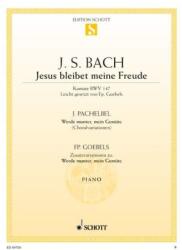 JESUS BLEIBET MEINE FREUDE (KANTATE BWV 147) FÜR KLAVIER LEICHT GESETZT VON FP. GOEBELS (ISBN: 9786310178363)