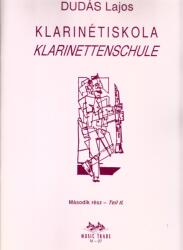 KLARINÉTISKOLA MÁSODIK RÉSZ (ISBN: 9786390196653)