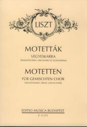 MOTETTÁK VEGYESKARRA (ISBN: 9786400199865)