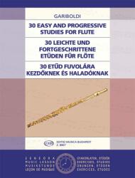 30 ETűD FUVOLÁRA KEZDőKNEK ÉS HALADÓKNAK (ISBN: 9786390204747)