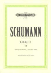 Robert Schumann: Lieder III. (ISBN: 9780140010848)