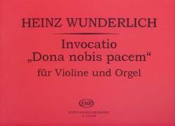 INVOCATIO "DONA NOBIS PACEM" FÜR VIOLINE UND ORGEL (ISBN: 9786440205816)