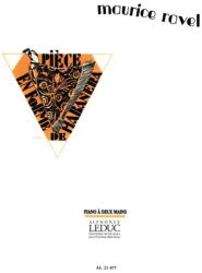 PIÉCE EN FORME DE HABANERA POUR PIANO (ISBN: 9786310208053)