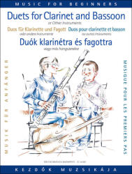 DUÓK KLARINÉTRA ÉS FAGOTTRA (VAGY GORDONKÁRA) KEZDőK SZÁMÁRA (ISBN: 9786440214573)
