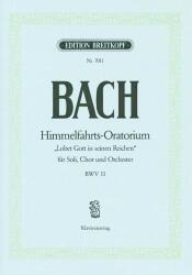 HIMMELFAHRTS-ORATORIUM BWV 11 KLAVIERAUSZUG (ISBN: 9786460227188)