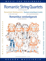 ROMANTIKUS KVARTETTMUZSIKA KEZDőK SZÁMÁRA (ELSő FEKVÉS) PEJTSIK-VIGH (ISBN: 9786430233515)
